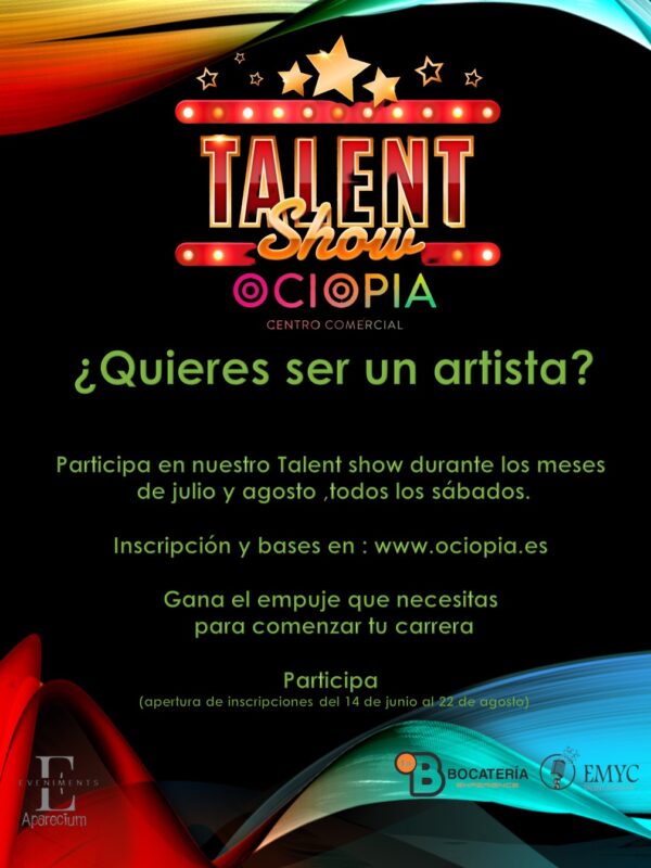 Talent show de artes escénicas en Ociopia